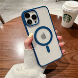 MagSafe Magnetic Wireless Charging Case for iPhone 17, 16, 15, 14, 13, 12, 11 – Clear Hard Acrylic Cover (Pro / Max / Mini / Plus)
