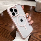 MagSafe Magnetic Wireless Charging Case for iPhone 17, 16, 15, 14, 13, 12, 11 – Clear Hard Acrylic Cover (Pro / Max / Mini / Plus)