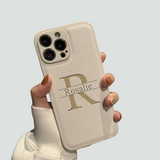 iPhone Personalised Leather Phone Case