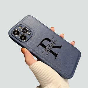 iPhone Personalised Leather Phone Case