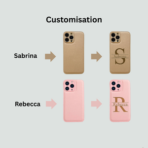 iPhone Personalised Leather Phone Case