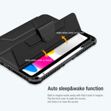 Nillkin Bumper Pro Black PU Leather Tablet Case - For iPad 10.9" (2022)