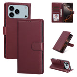 Wallet Phone Case with PU Leather, Card Holder Slot & Foldable Front Cover – Elegant Protection for Apple iPhone 17 Air