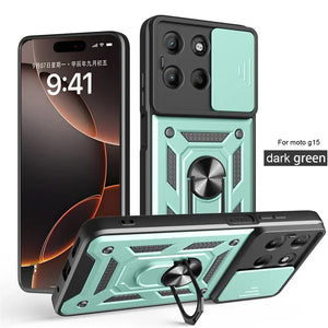 Motorola Moto G56 Case Shockproof Ring Stand Phone Cover