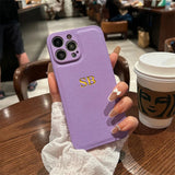 iPhone Personalised Leather Phone Case