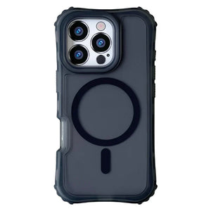 Frosted 3-in-1 MagSafe Phone Case for iPhone 16 17pro max 15 Pro 14 13 12 11 Magnetic Wireless Charging Hard PC Shockproof Cover