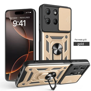 Motorola Moto G56 Case Shockproof Ring Stand Phone Cover