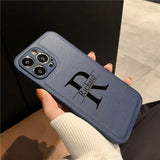 iPhone Personalised Leather Phone Case
