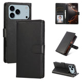 Wallet Phone Case with PU Leather, Card Holder Slot & Foldable Front Cover – Elegant Protection for Apple iPhone 17 Air