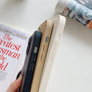 iPhone Personalised Leather Phone Case