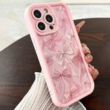 Pink Bow iPhone Charm Case