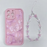 Pink Bow iPhone Charm Case
