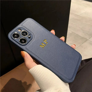 iPhone Personalised Leather Phone Case