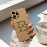iPhone Personalised Leather Phone Case