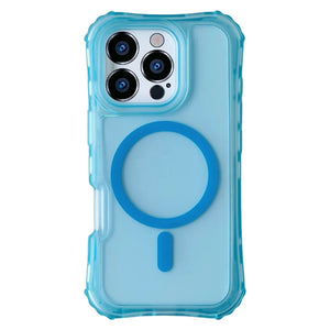 Frosted 3-in-1 MagSafe Phone Case for iPhone 16 17pro max 15 Pro 14 13 12 11 Magnetic Wireless Charging Hard PC Shockproof Cover