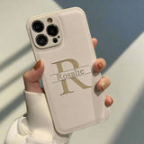iPhone Personalised Leather Phone Case