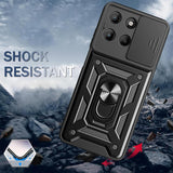 Motorola Moto G56 Case Shockproof Ring Stand Phone Cover